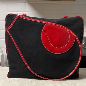 Kate Spade Black and Red Travel bag